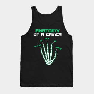 Anatomy Of A Gamer Tank Top